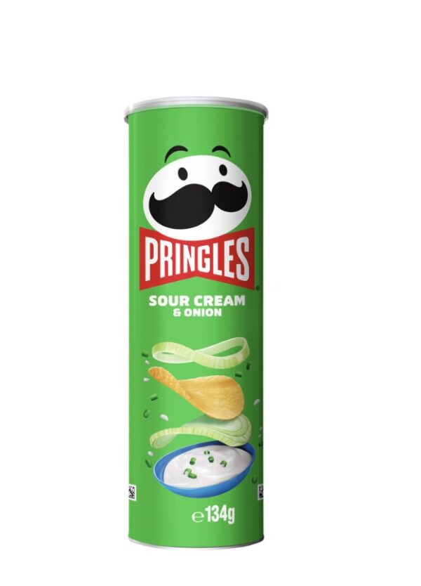 Pringles Sour Cream & Onion Potato Chips